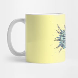 Abstract Peacock Mandala Art Tee Mug